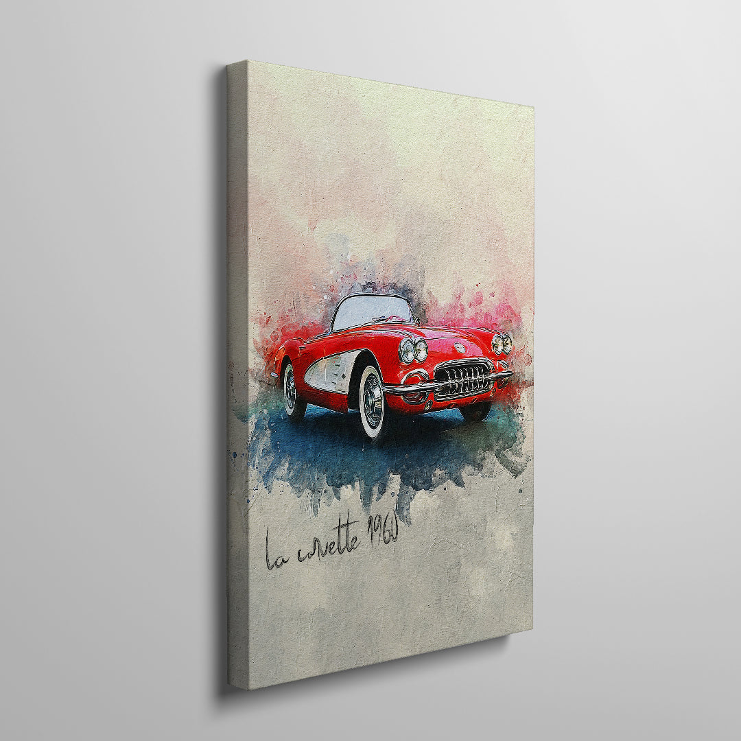 Stunning automotive artwork created from your photo, a perfect personalized decor piece