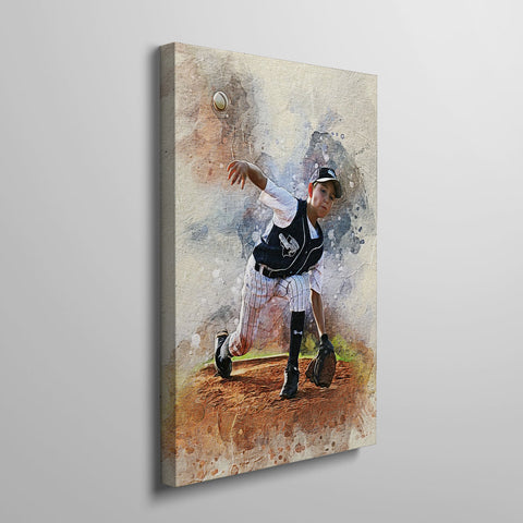 Custom Sports Kids Portrait